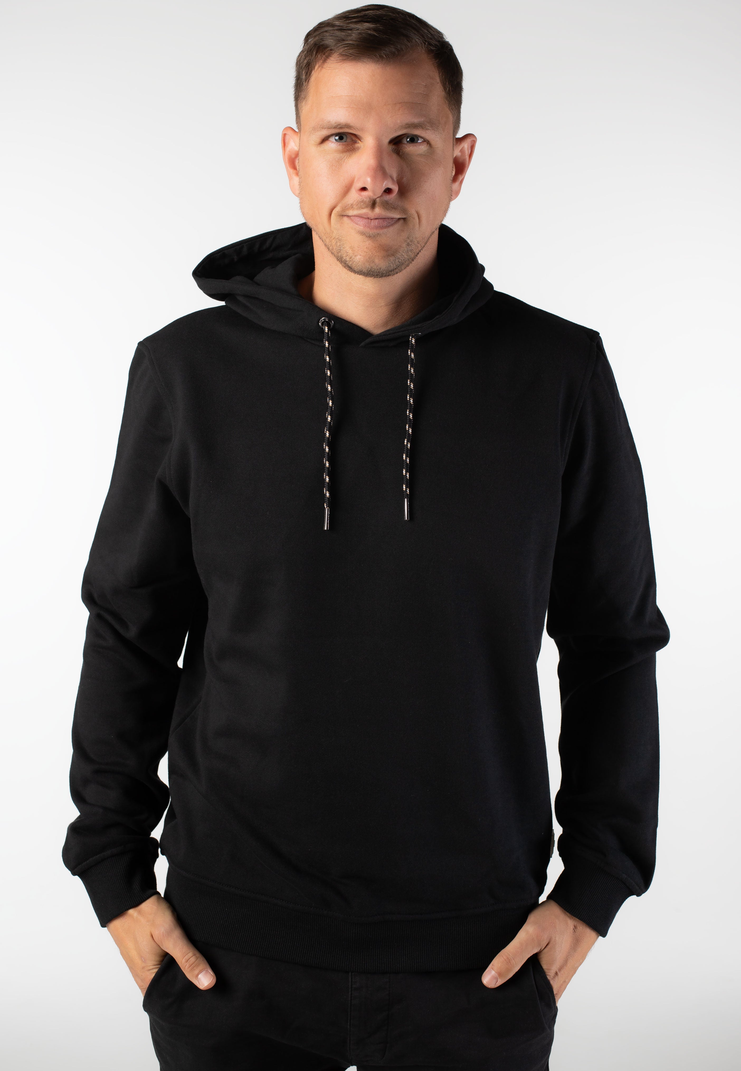Indicode - Fenjal Black - Hoodie | Men-Image