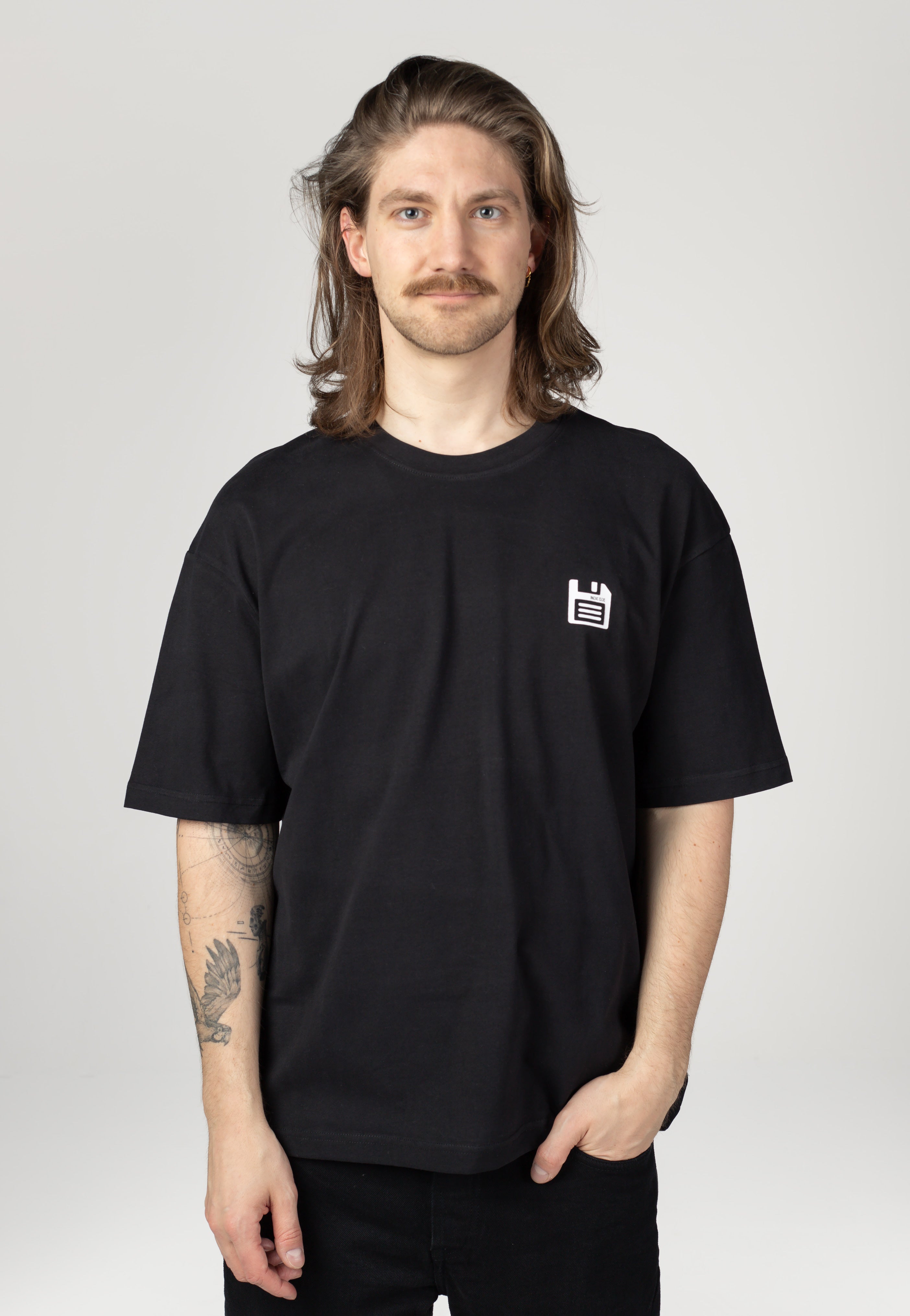 Indicode - Four O Four Jet Black - T-Shirt | Men-Image