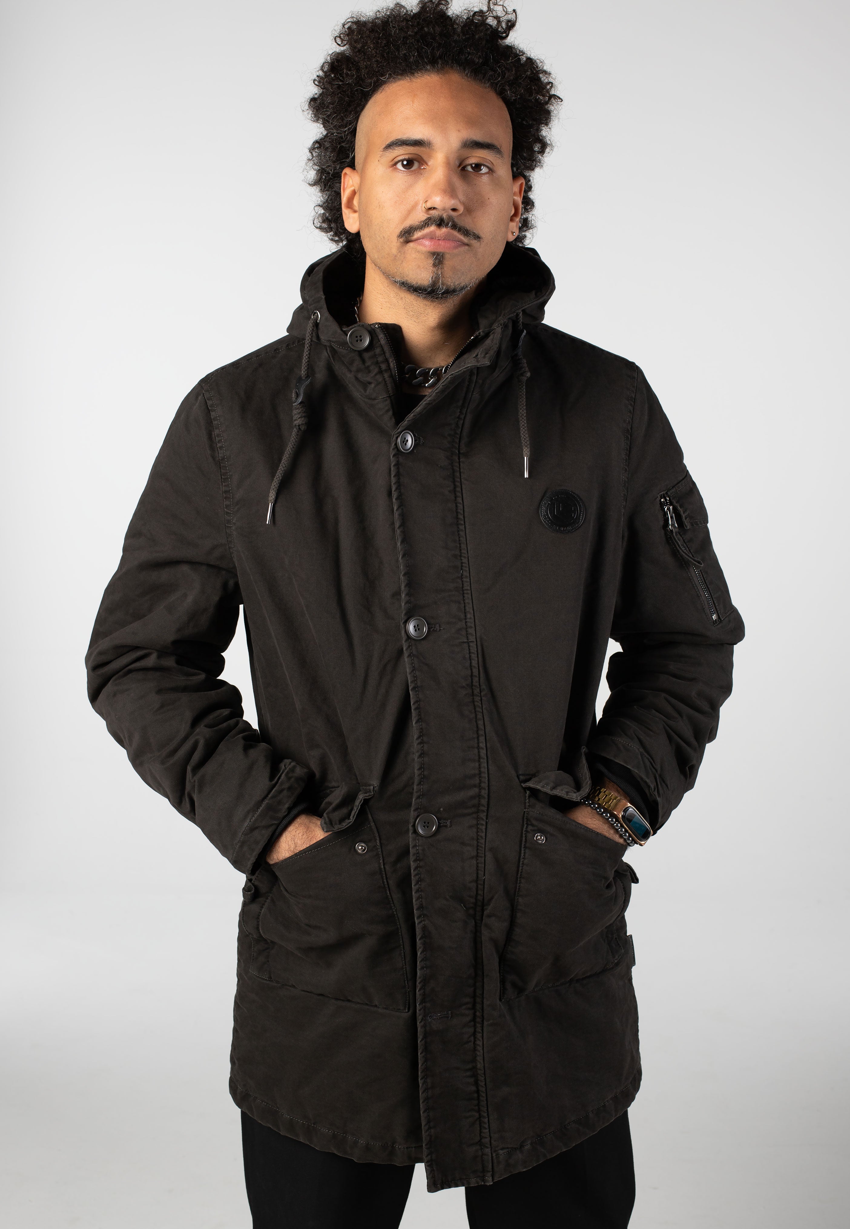 Indicode - Idahoe Raven - Jacket | Men-Image