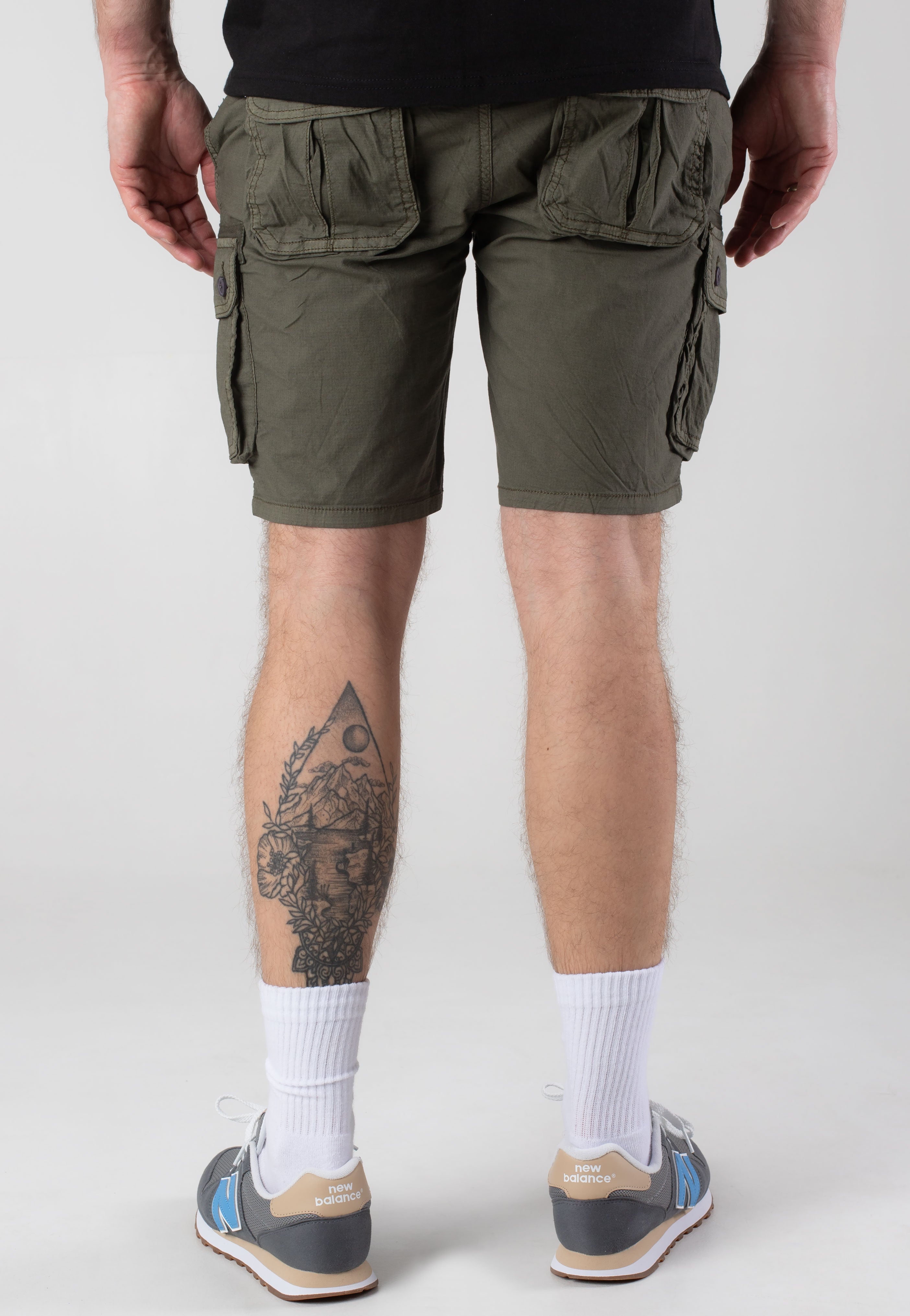 Indicode - Lanny Army - Shorts | Men-Image