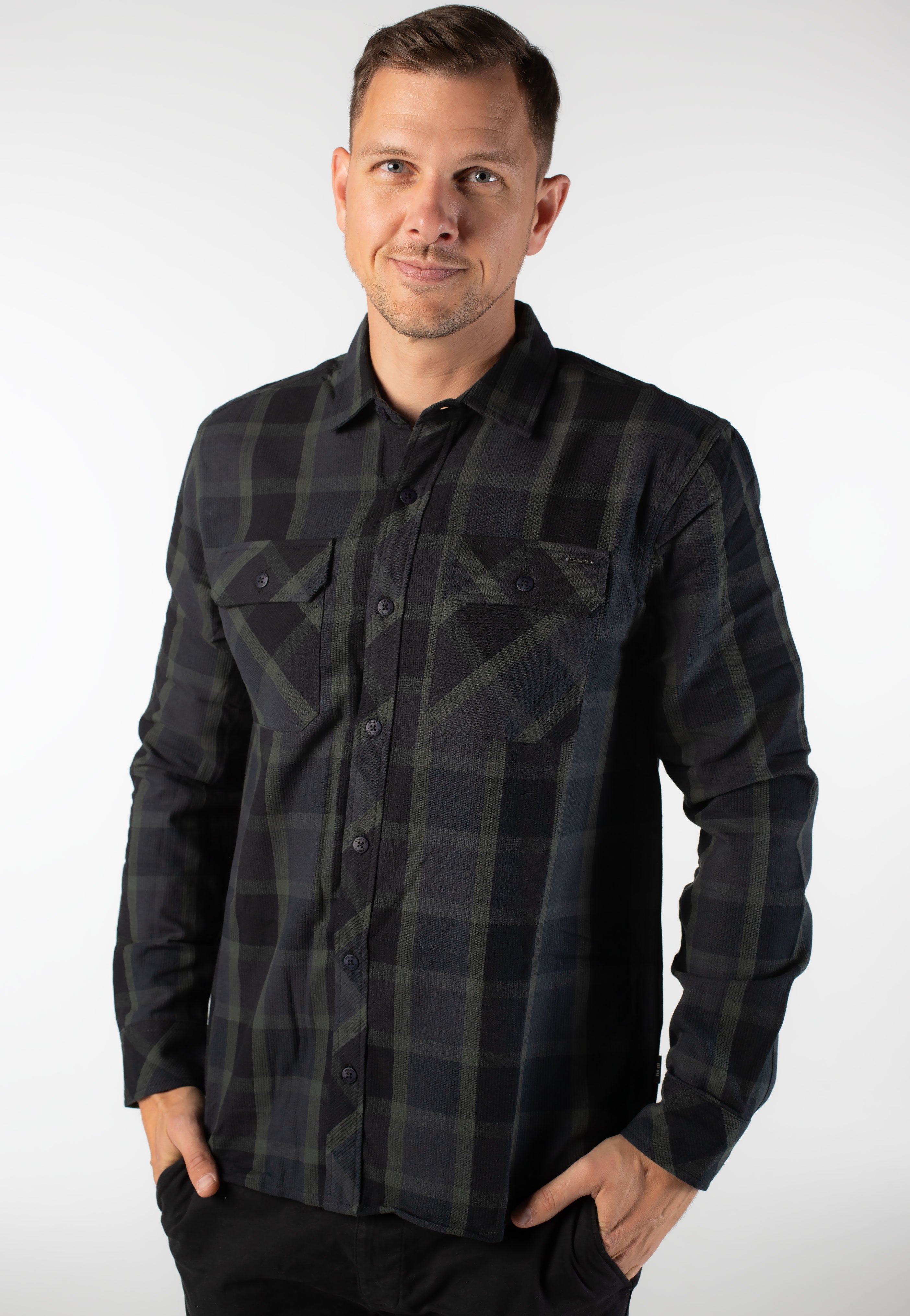 Indicode - Poma Sky Captain - Shirt | Men-Image