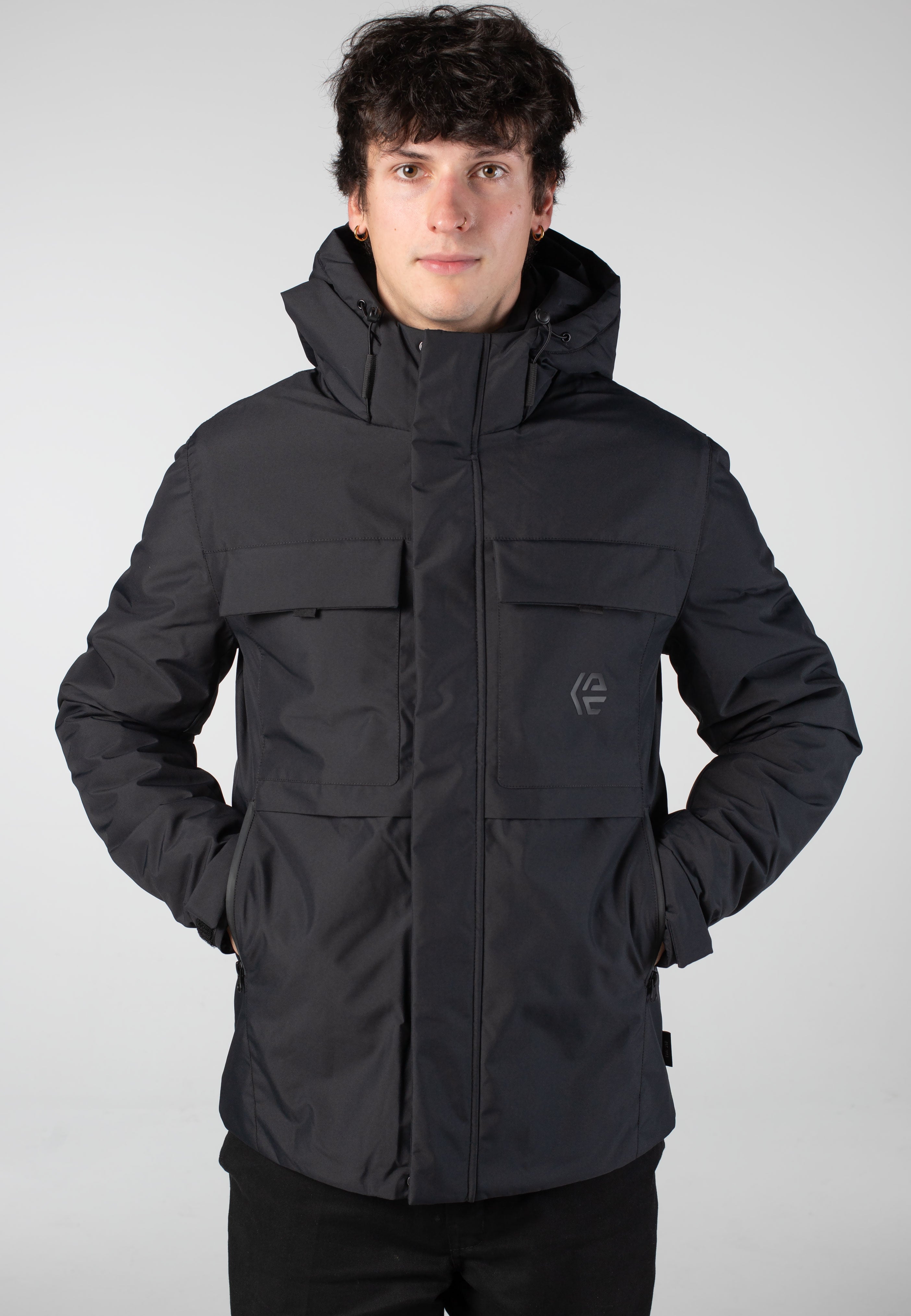 Indicode - Villeson Black - Jacket | Men-Image