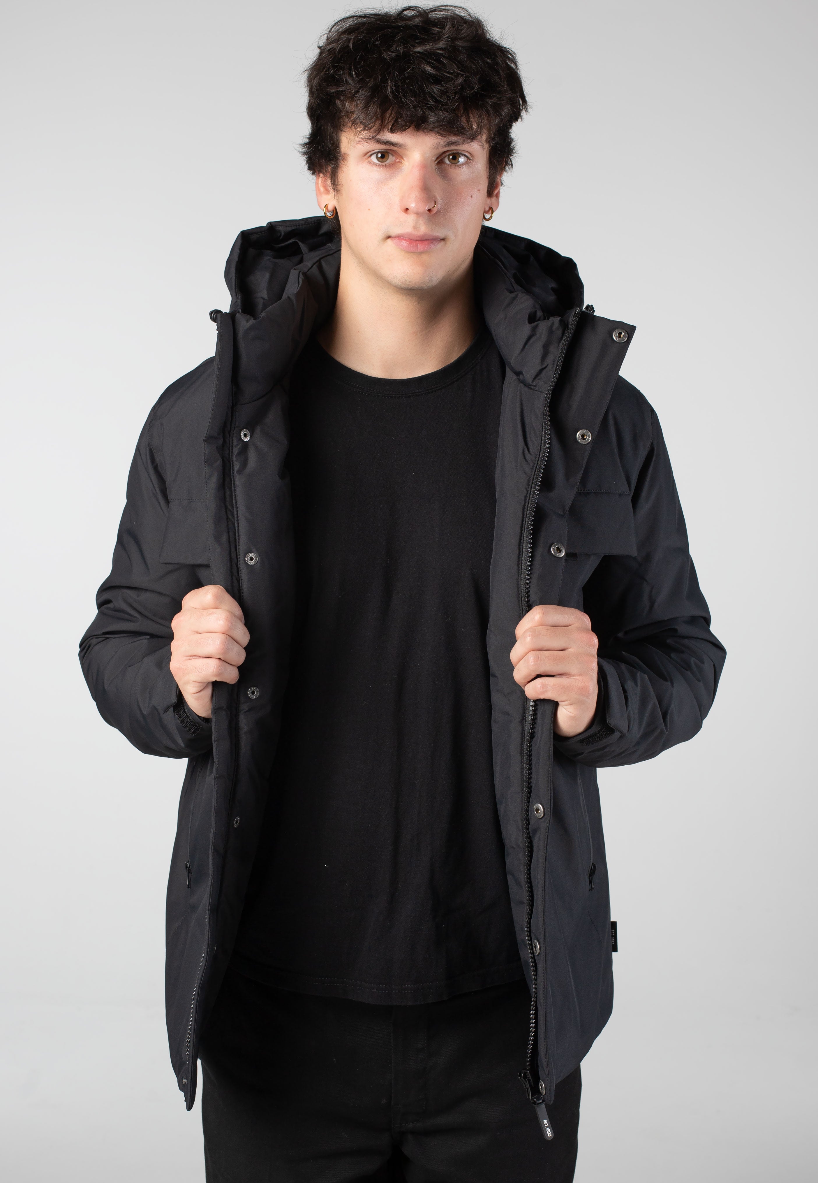 Indicode - Villeson Black - Jacket | Men-Image