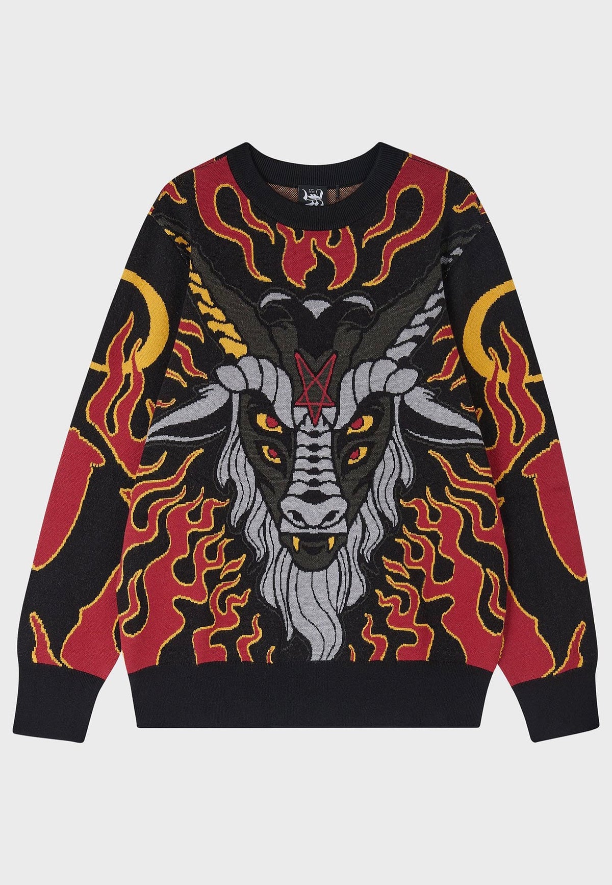 Killstar Inferno Hallowmas Jersey de punto
