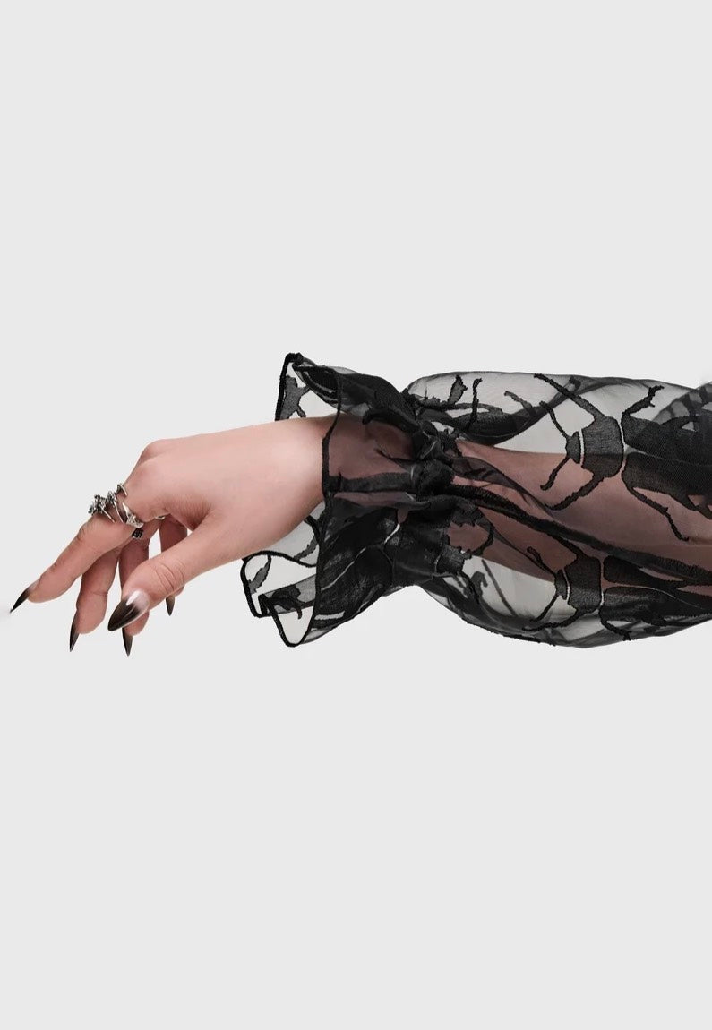 Killstar Insecta Mini Black Vestido