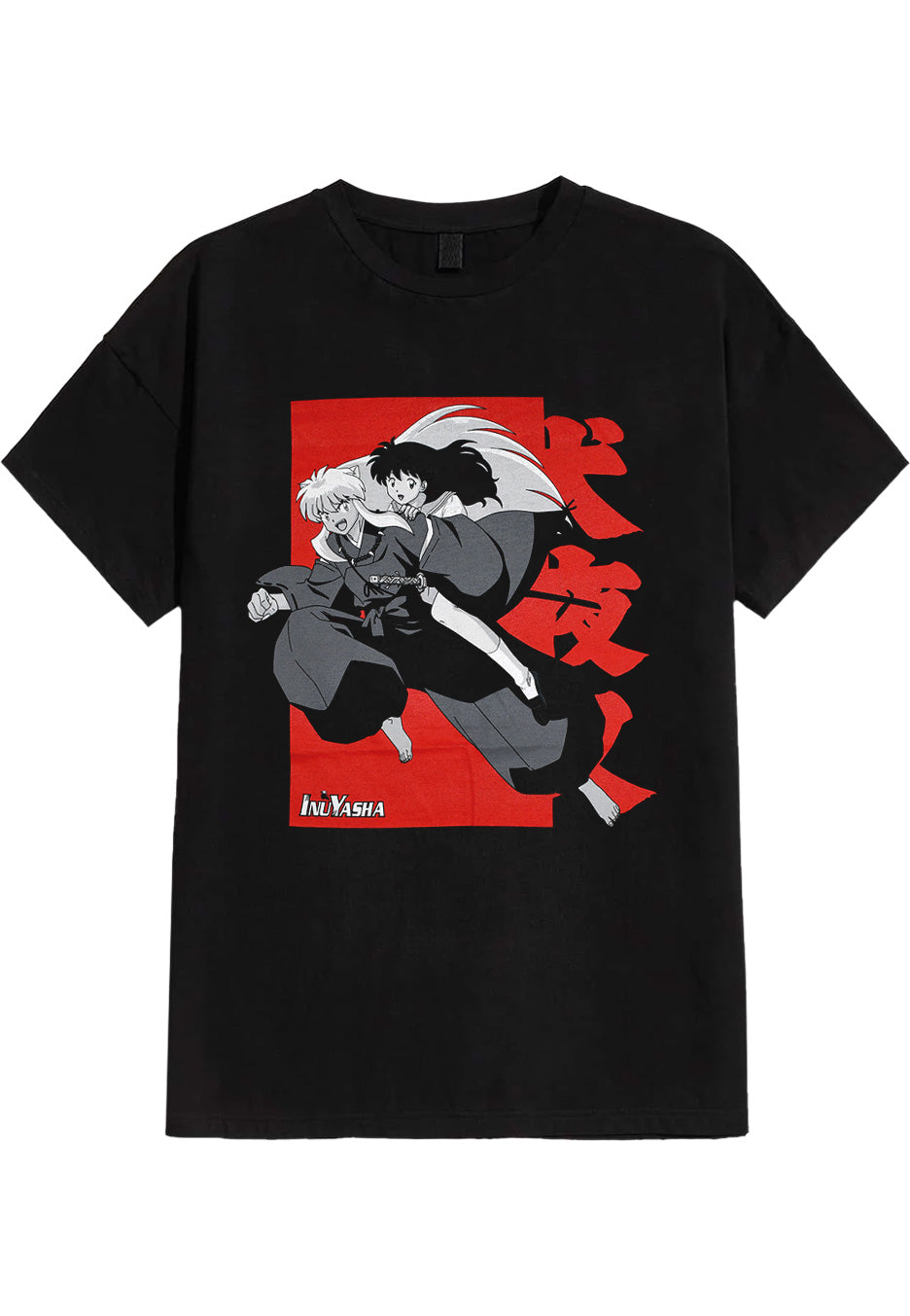 InuYasha - Kagome On InuYasha - T-Shirt | Neutral-Image