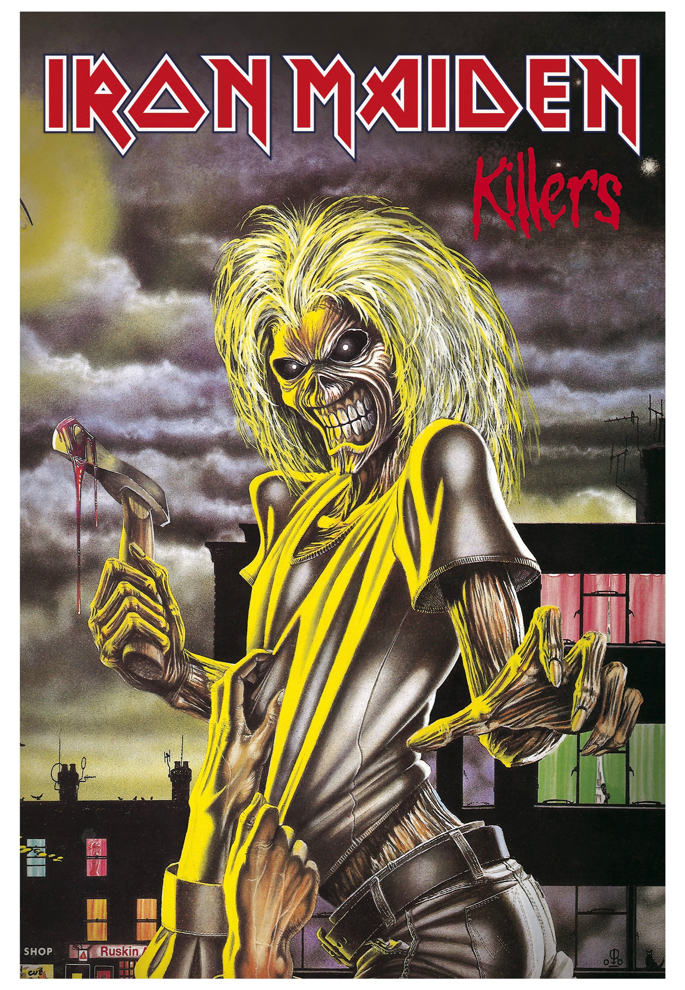 ポスター付！見本盤 白ラベル IRON MAIDEN / KILLERS Iron Maiden - Killers Maxi - Poster | Nuclear Blast
