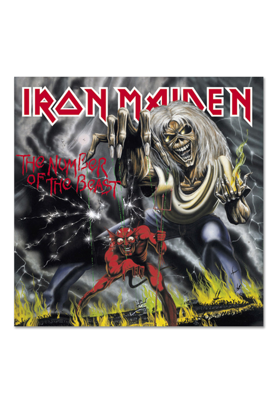 Iron Maiden The Number Of The Beast Vinilo