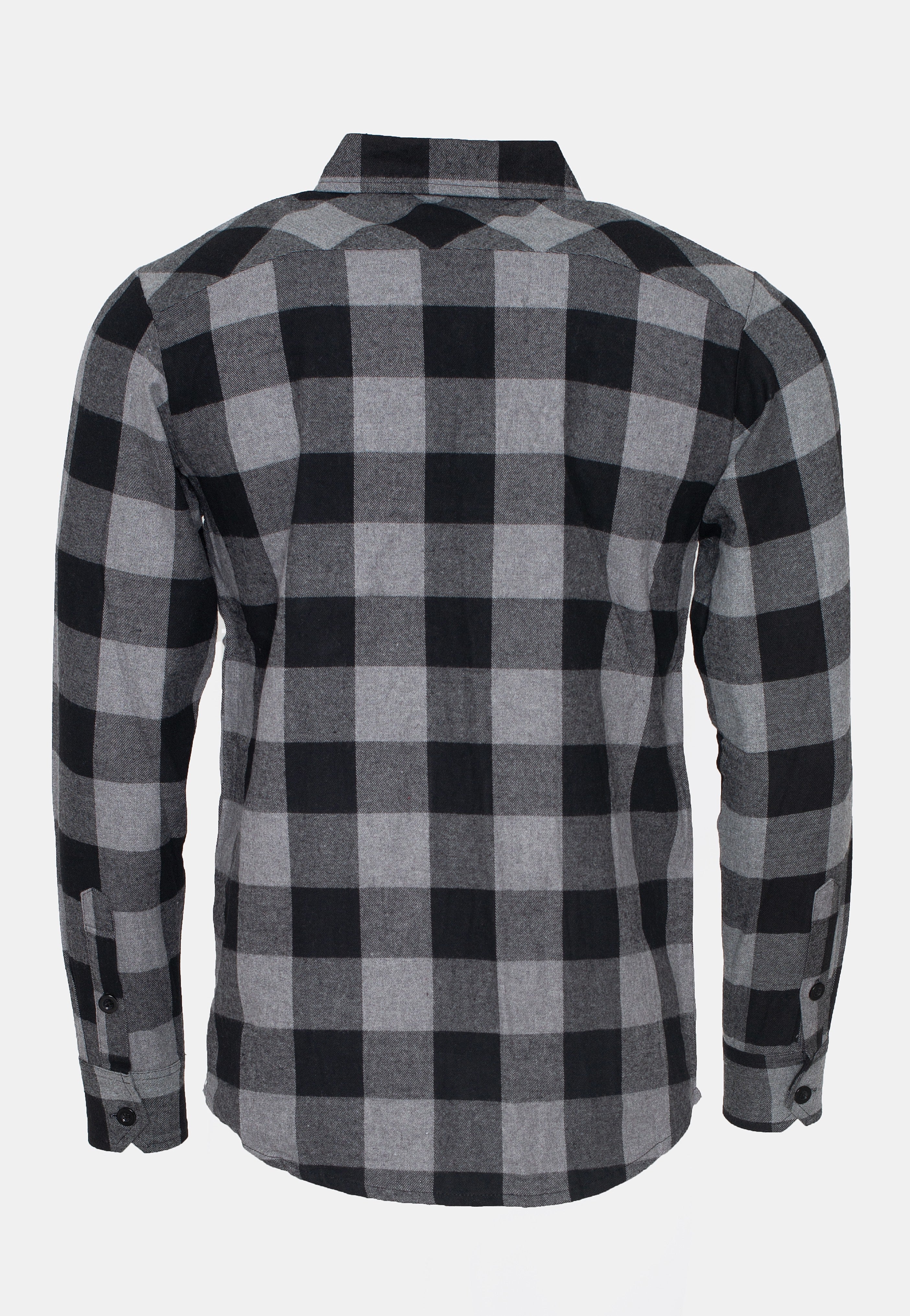 Ironnail - Hooft Black/Charcoal Flanell - Shirt | Men-Image