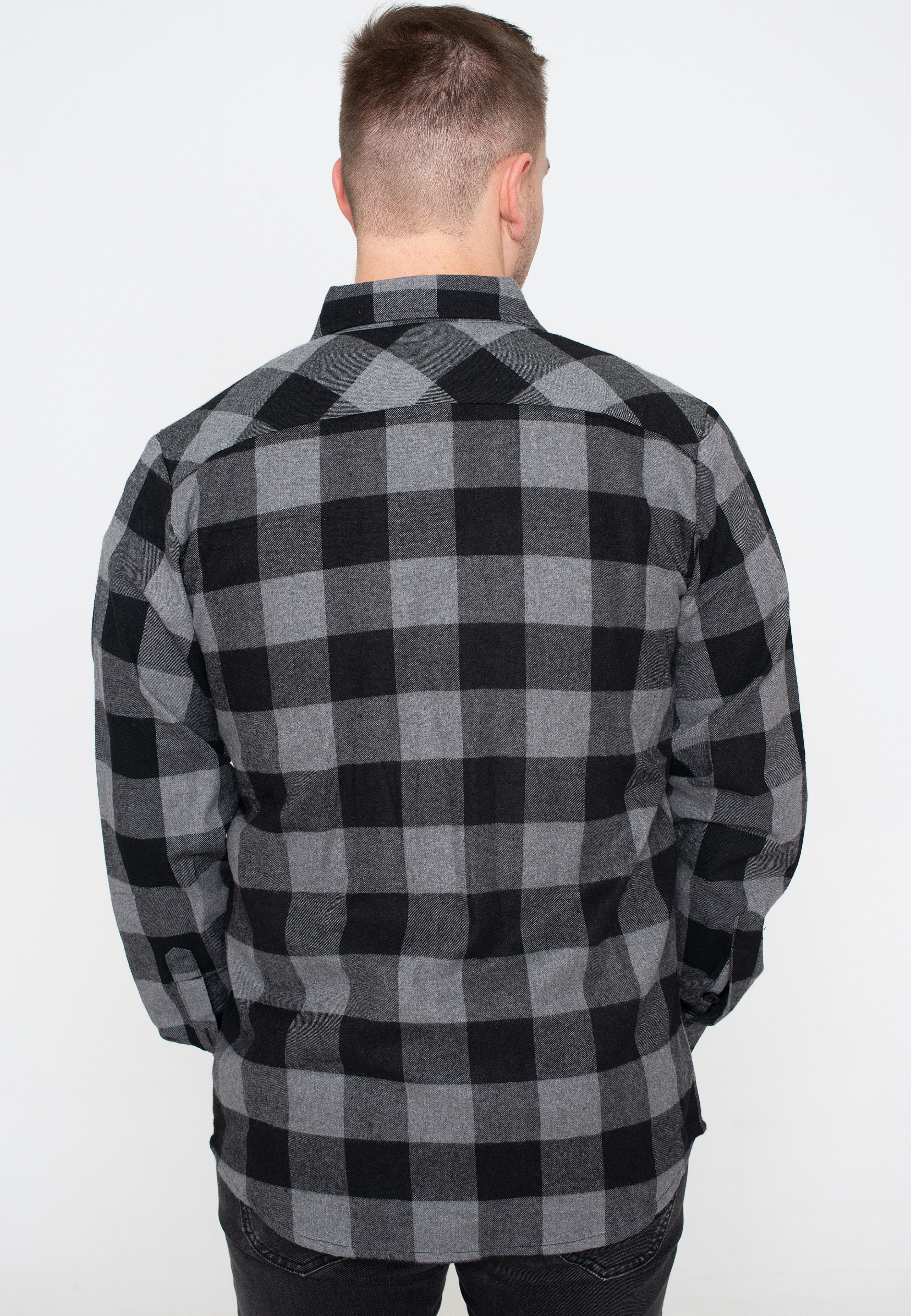 Ironnail - Hooft Black/Charcoal Flanell - Shirt | Men-Image