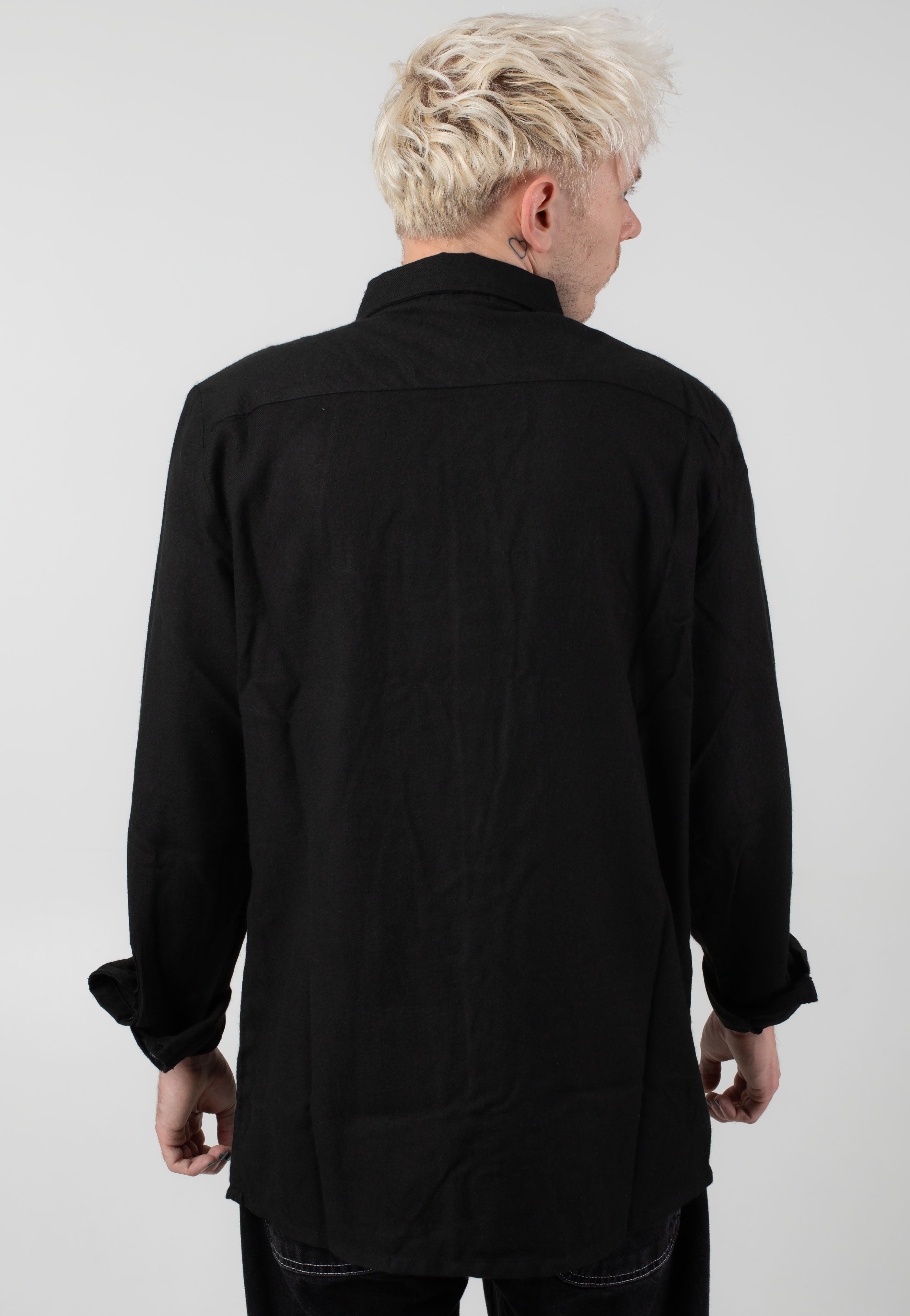 Ironnail - Hooft Black Flanell - Shirt | Men-Image