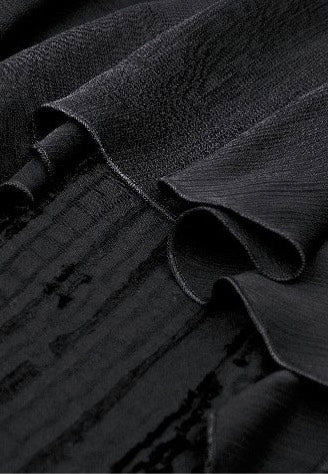 Dark In Love - Gothic Tattered Cape Mock Two-Piece - Blouse | Women-Image