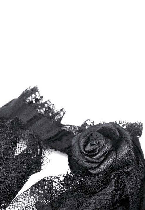 Dark In Love - Gothic Tattered Cape Mock Two-Piece - Blouse | Women-Image