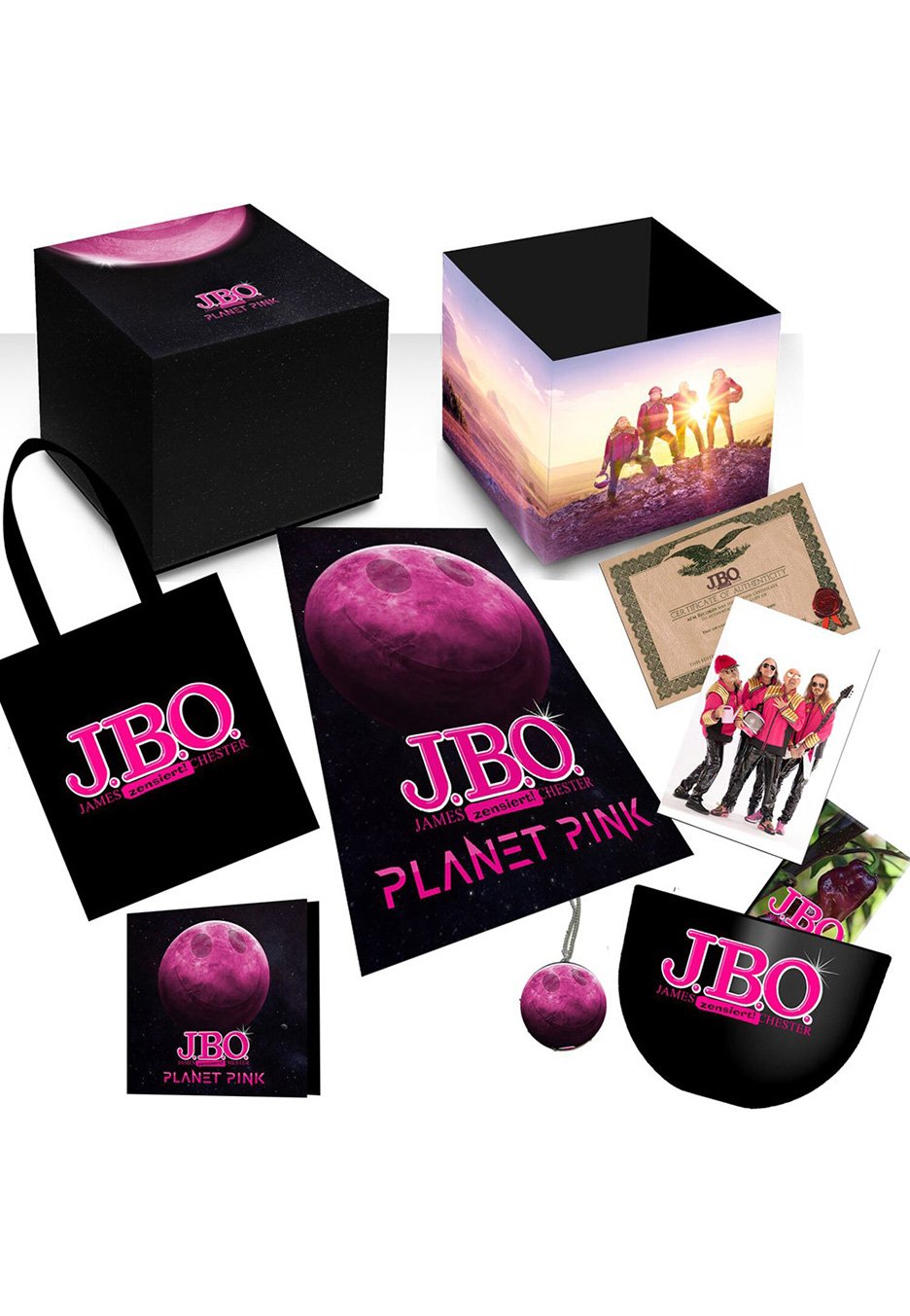 J.B.O. - Planet Pink Limited Edition - CD Boxset