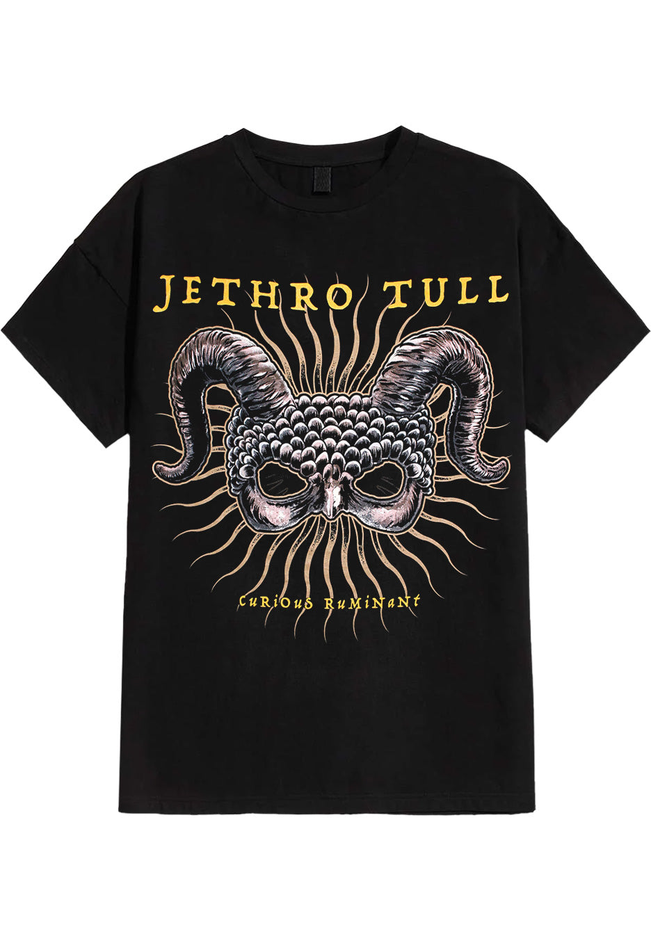 Jethro Tull - European Tourshirt 2025 – Curious Ruminant - T-Shirt