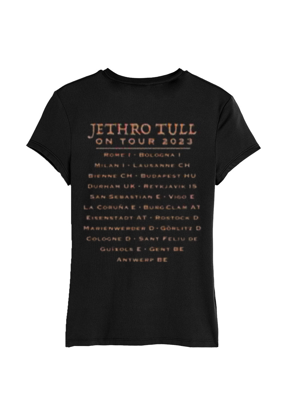 Jethro Tull - Tourshirt 2023 - Girly | Neutral-Image