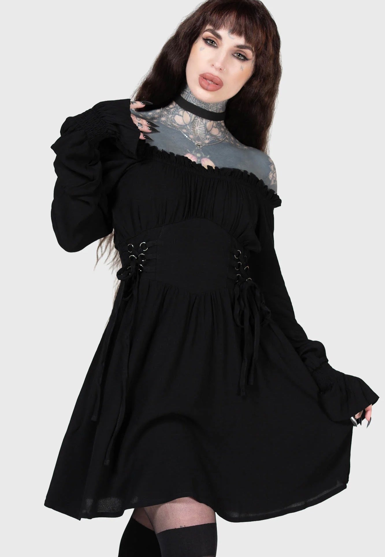 Killstar - Jocasta Mini Black - Dress