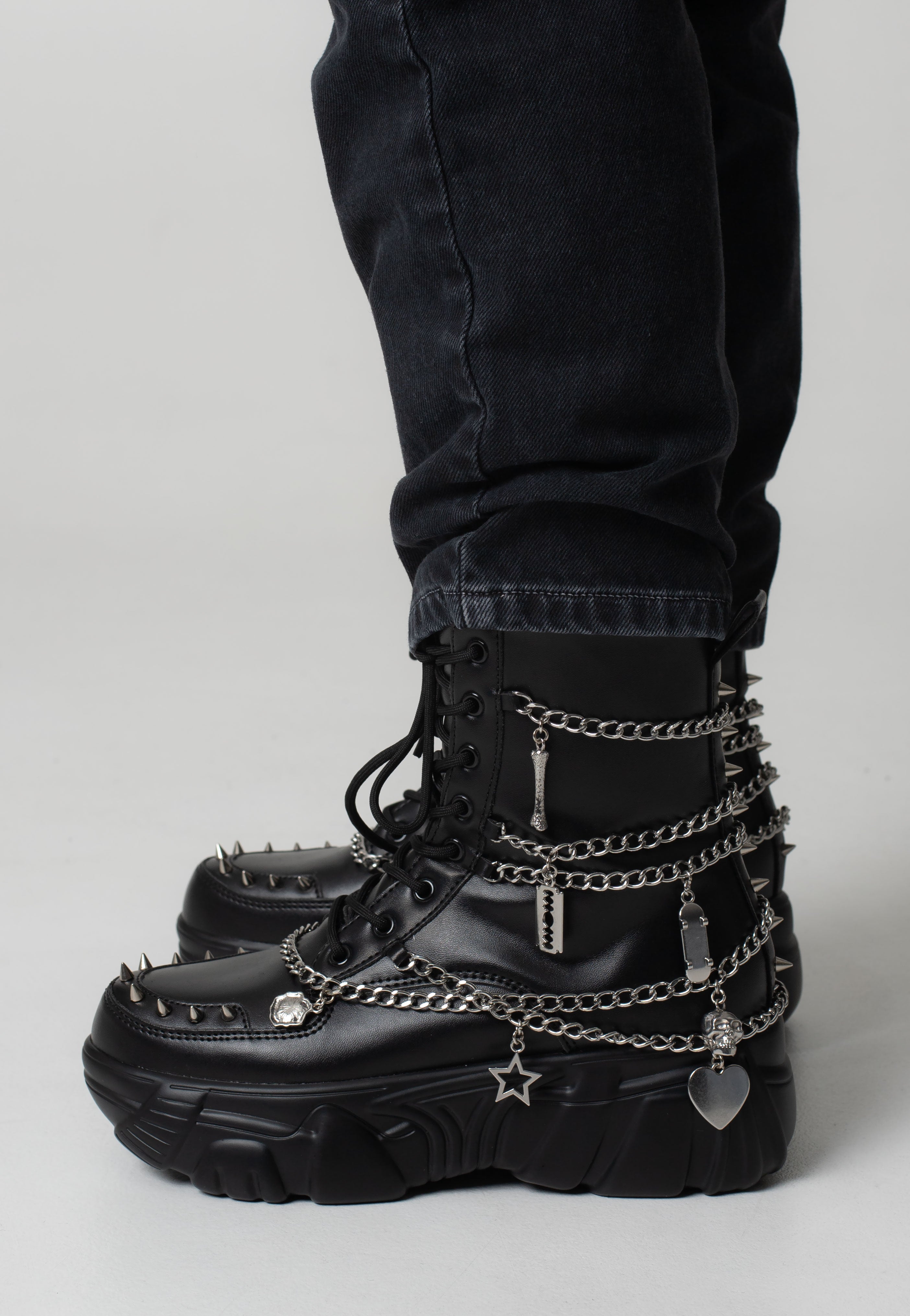 Koi boots Kawaii and Midnight Sasquatch Matching Boots for Besties  main image 3