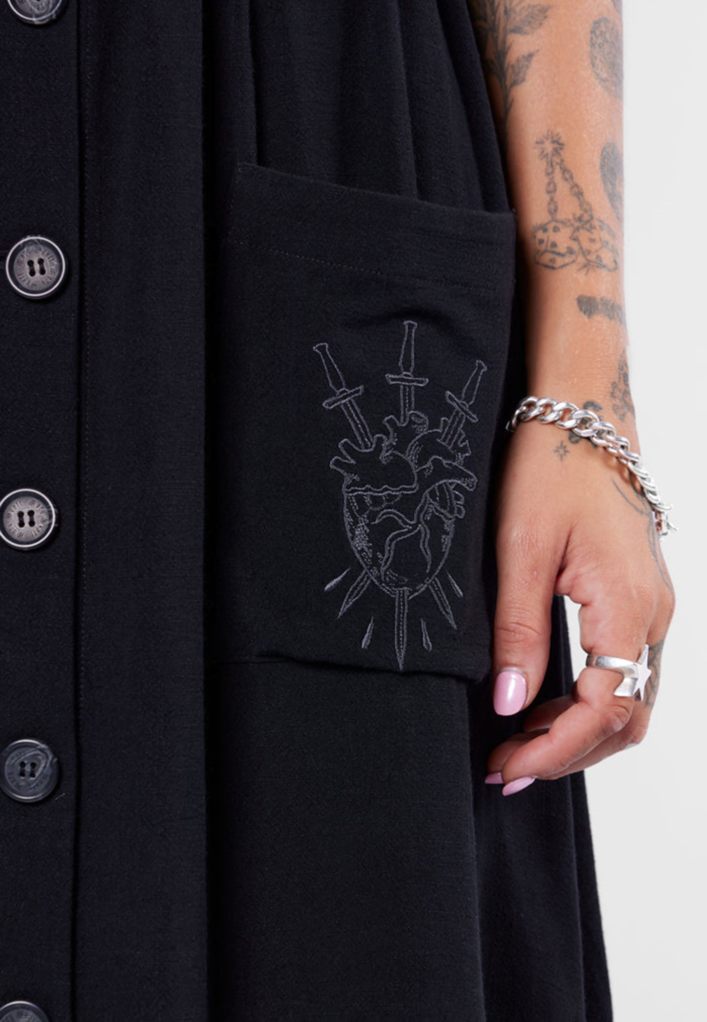 Mary Wyatt - Kassandra Linen Button-Up - Skirt | Women-Image