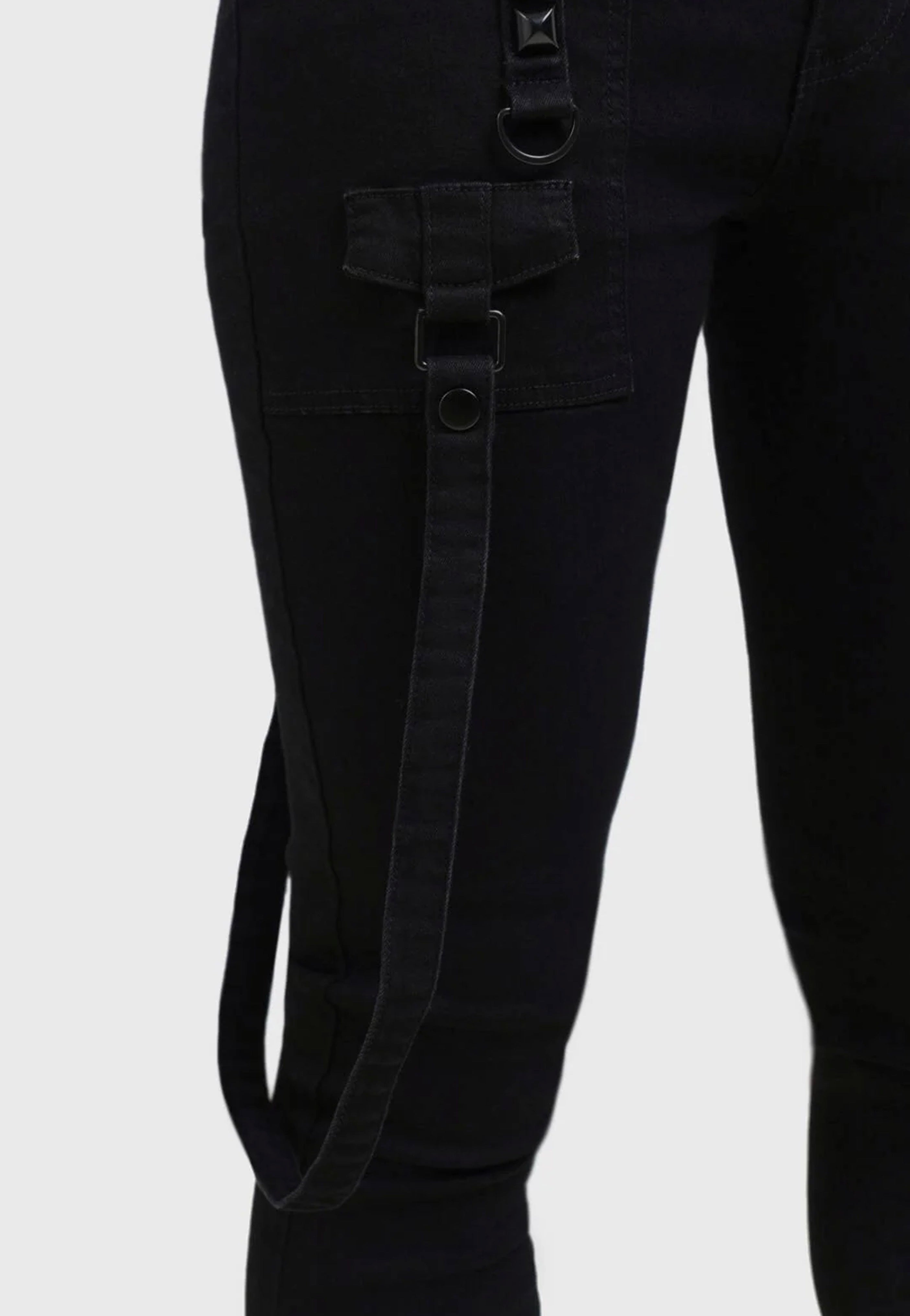 Killstar x Kihilist - Bondage Black - Pants | Men-Image