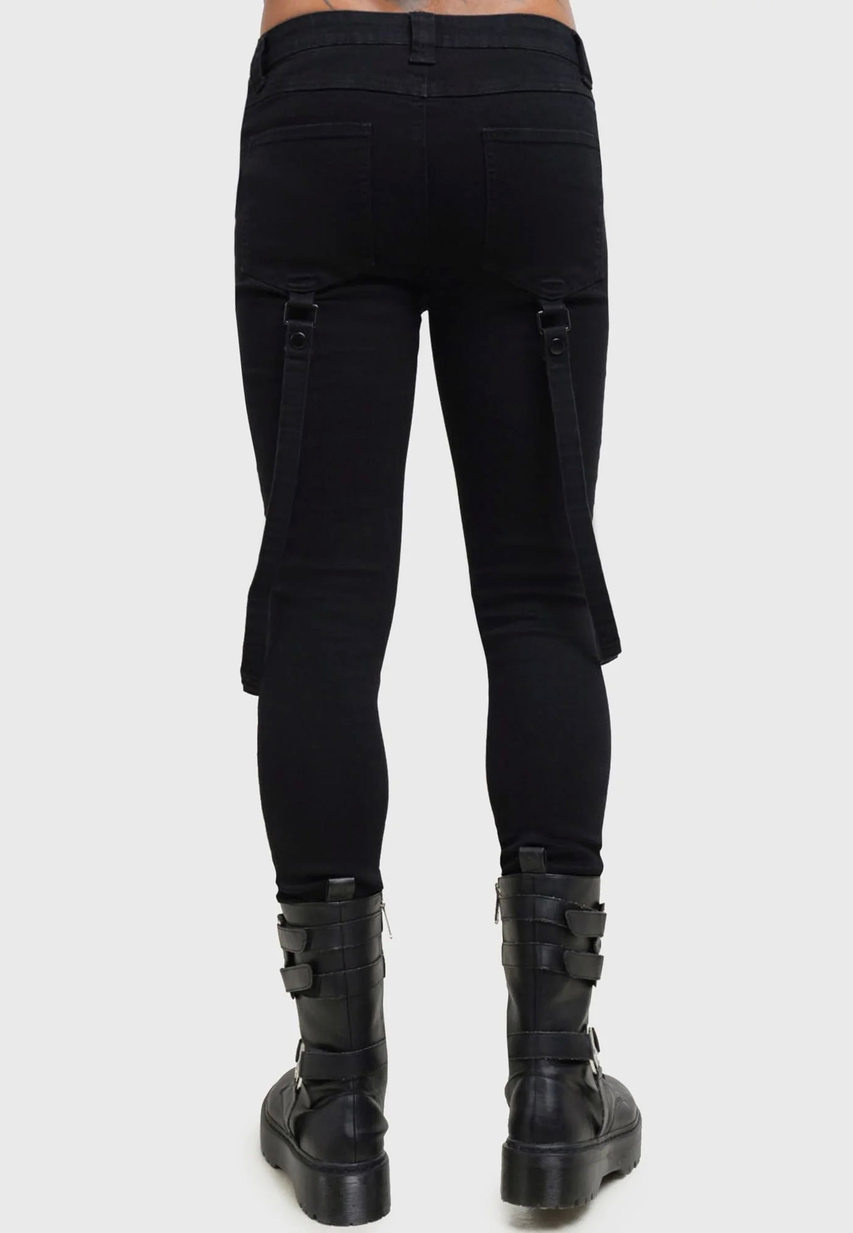 Killstar x Kihilist - Bondage Black - Pants | Men-Image