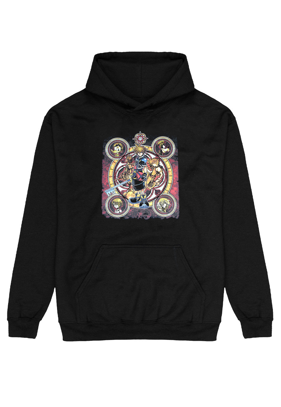 Kingdom Hearts - Group Circle - Hoodie | Neutral-Image
