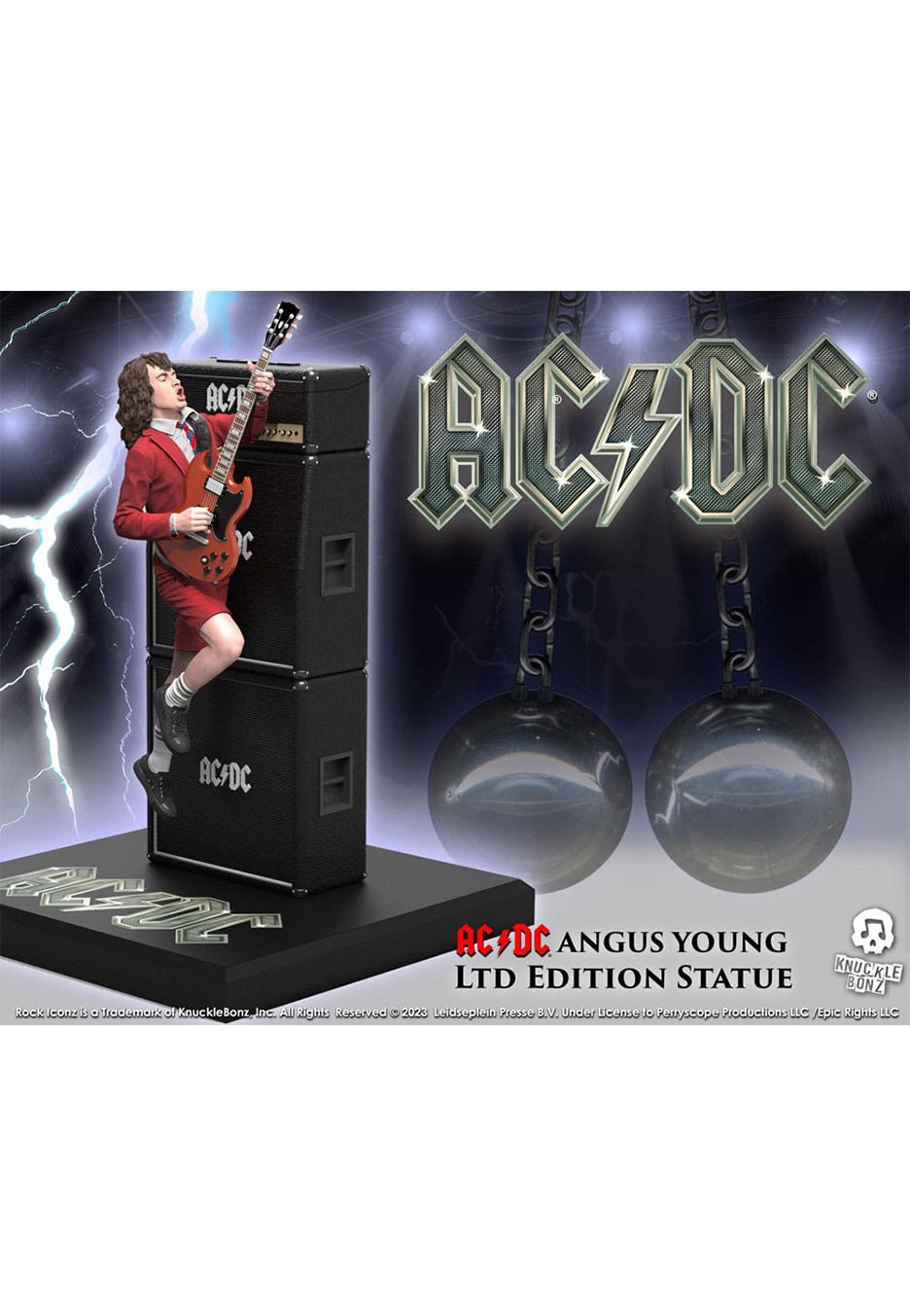 AC/DC - Angus Young III Rock Iconz - Statue