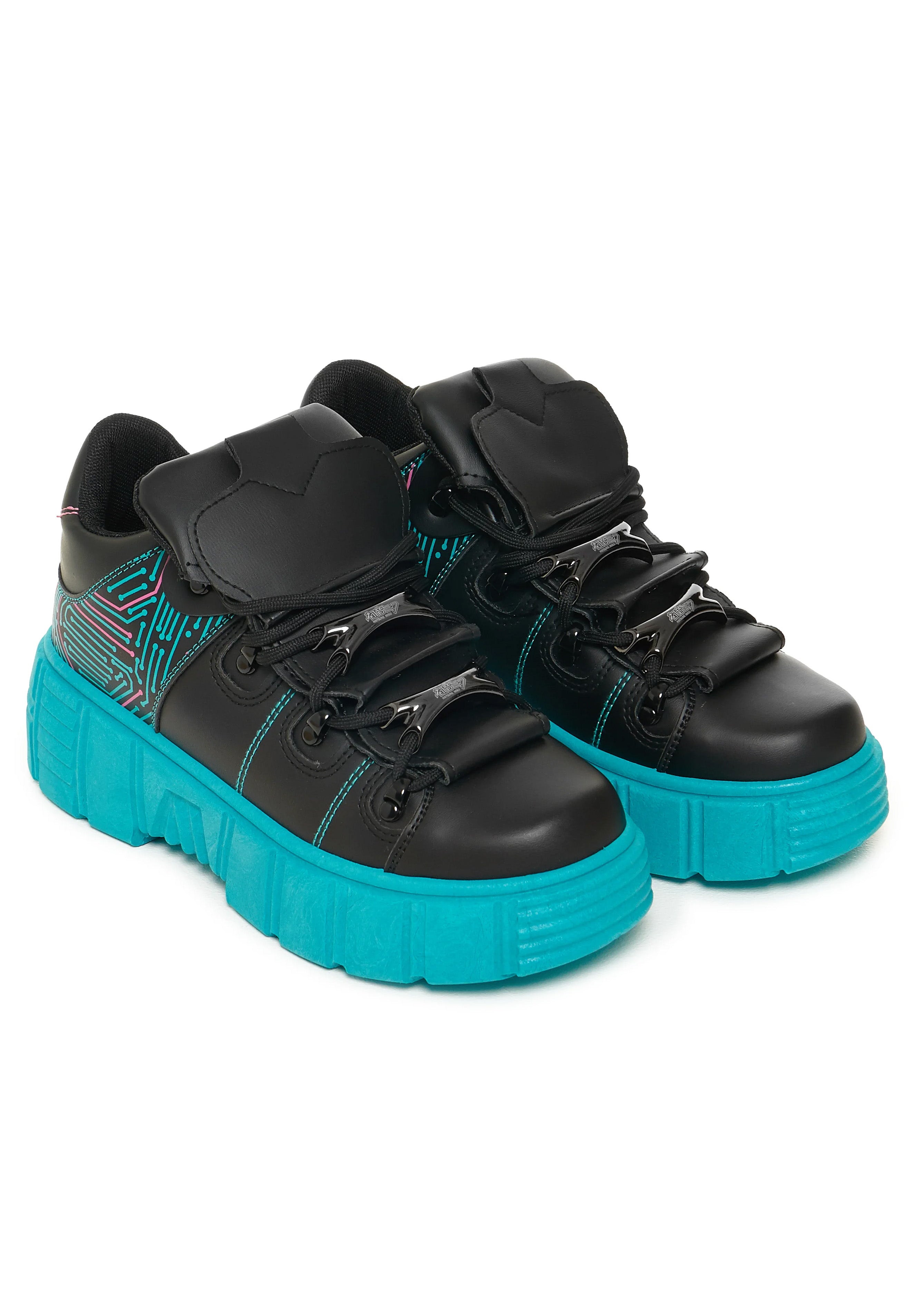 Koi Footwear x Hatsune Miku - Circuit Pulse Miku Chunky - Girl Shoes | Women-Image