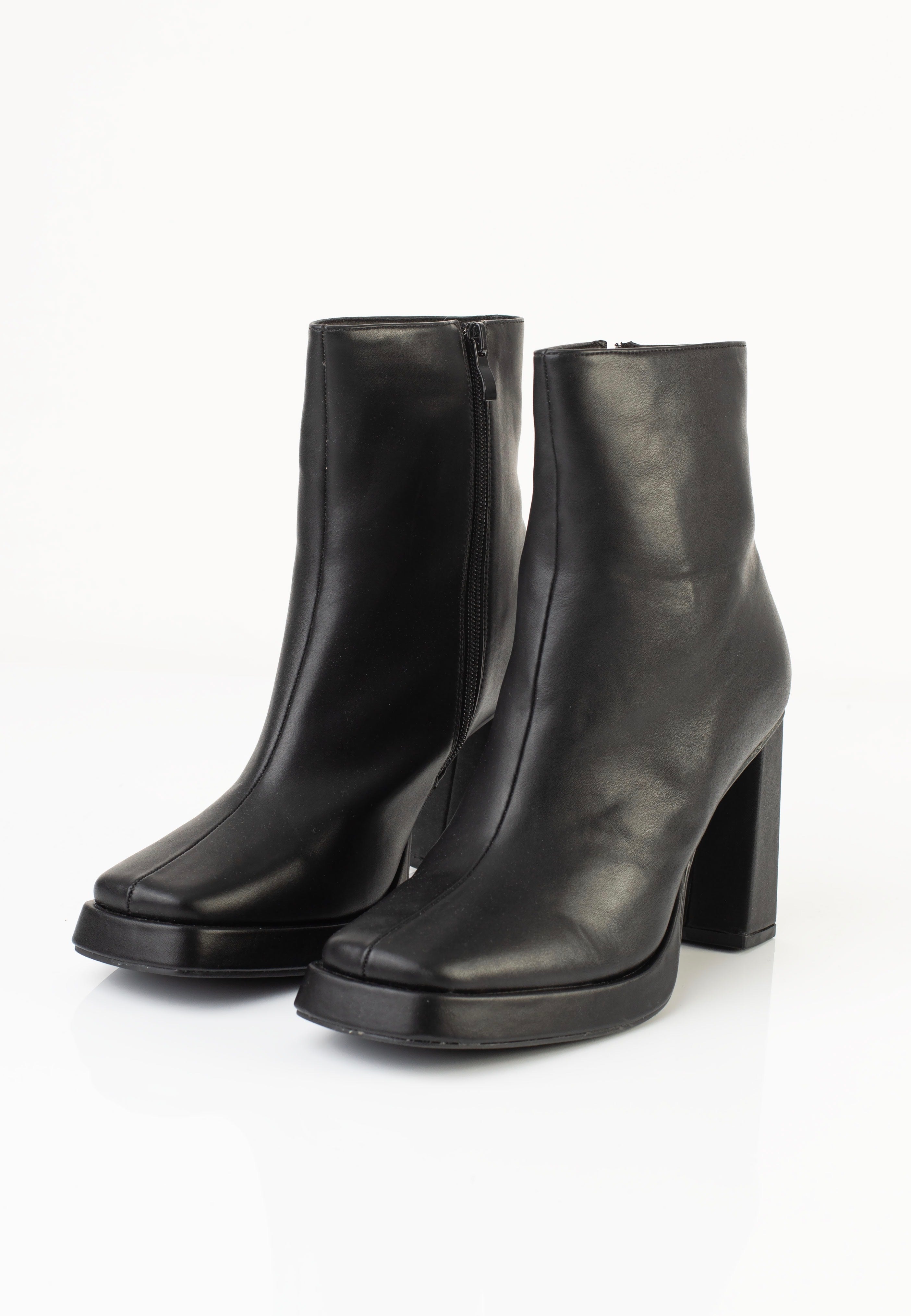 Koi Footwear - Halla Black Heeled - Girl Shoes | Women-Image