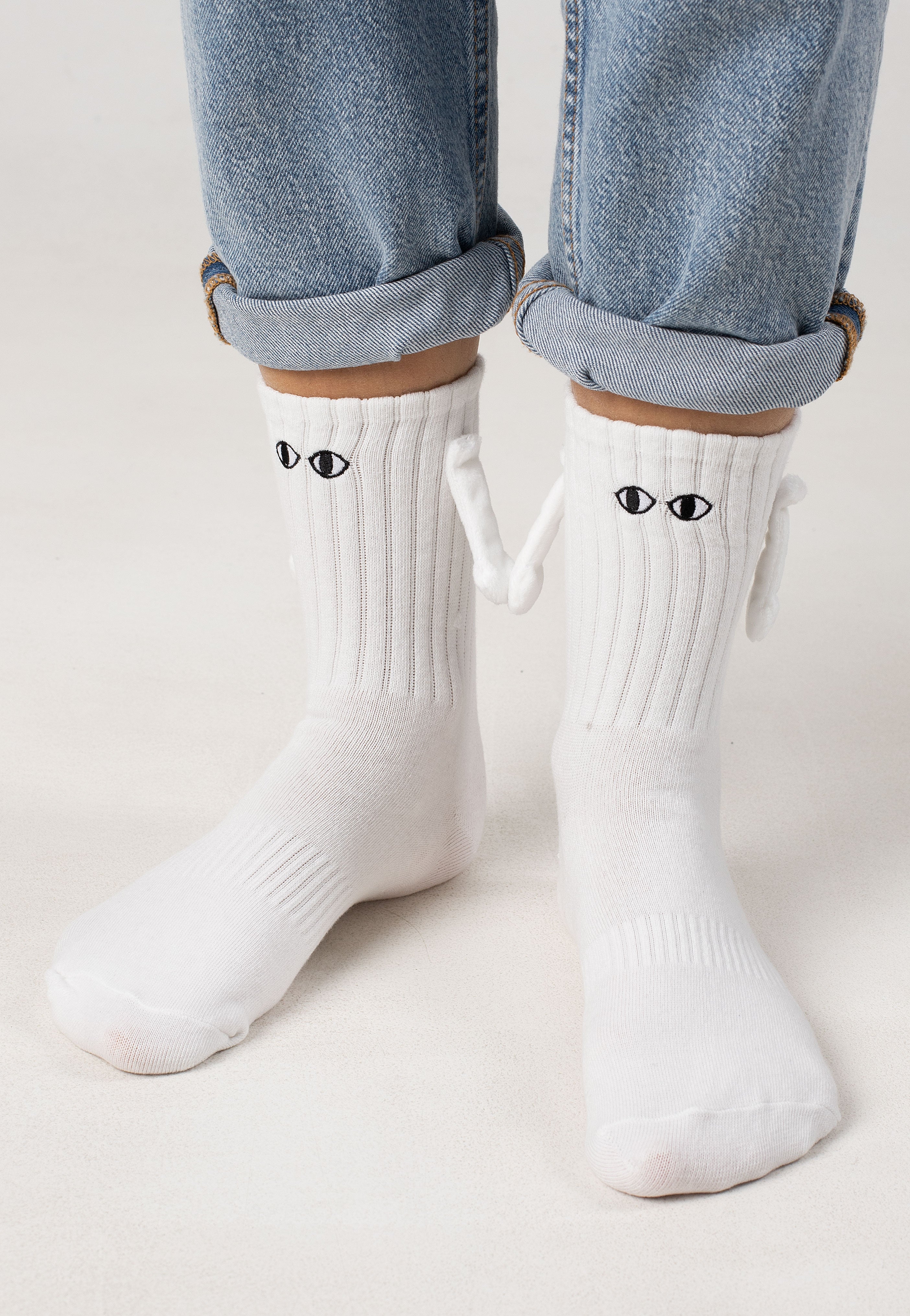 Koi Footwear - Hand Holding - Socks | Neutral-Image