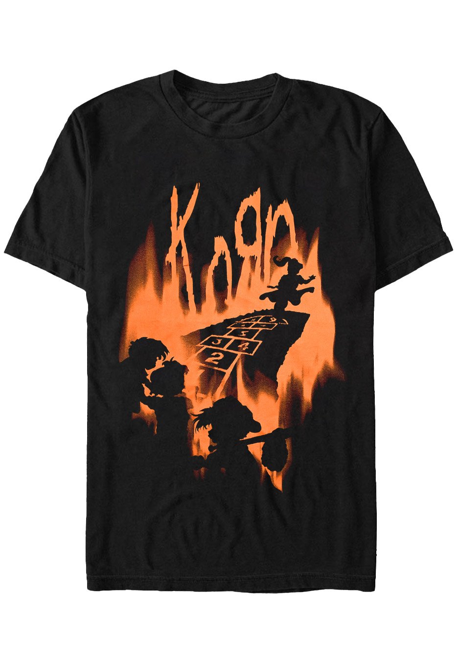 Korn - Hopscotch Flame - T-Shirt