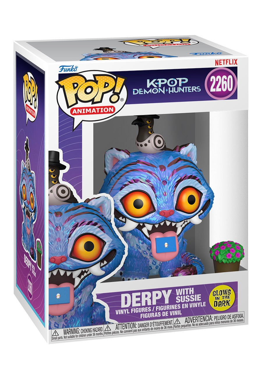 Kpop Demon Hunters - Derpy w/ Sussie (Glow) POP! Vinyl - Funko Pop | Neutral-Image