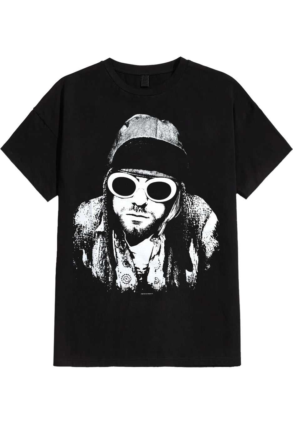 Kurt Cobain - One Colour - T-Shirt | Neutral-Image