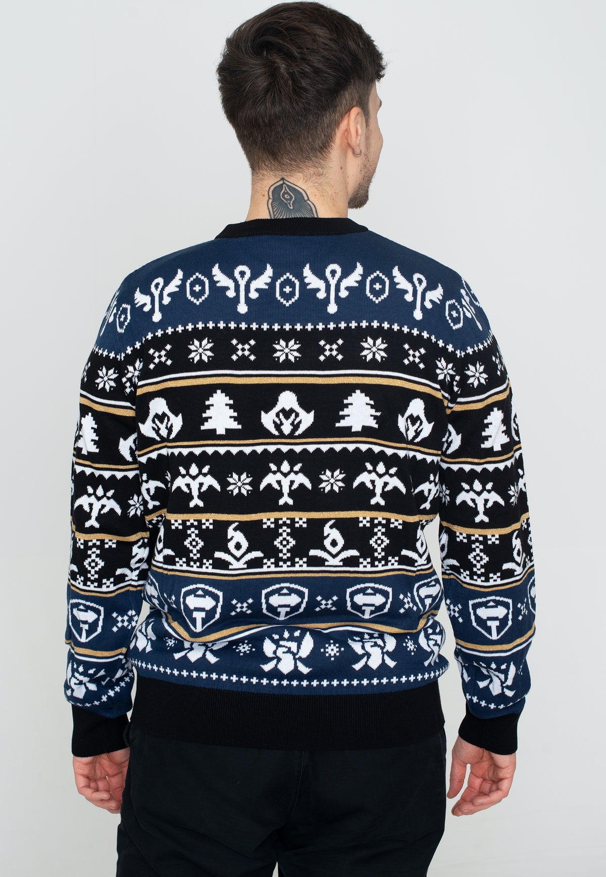 League Of Legends Logo Xmas Knit Jersey de punto