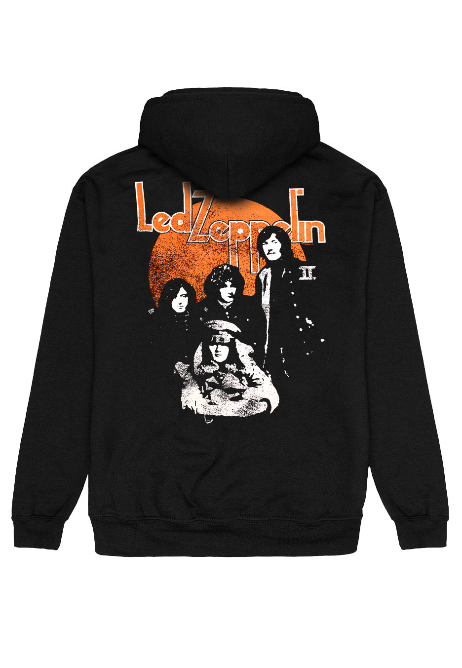 Led Zeppelin - Orange Circle - Zipper | Neutral-Image