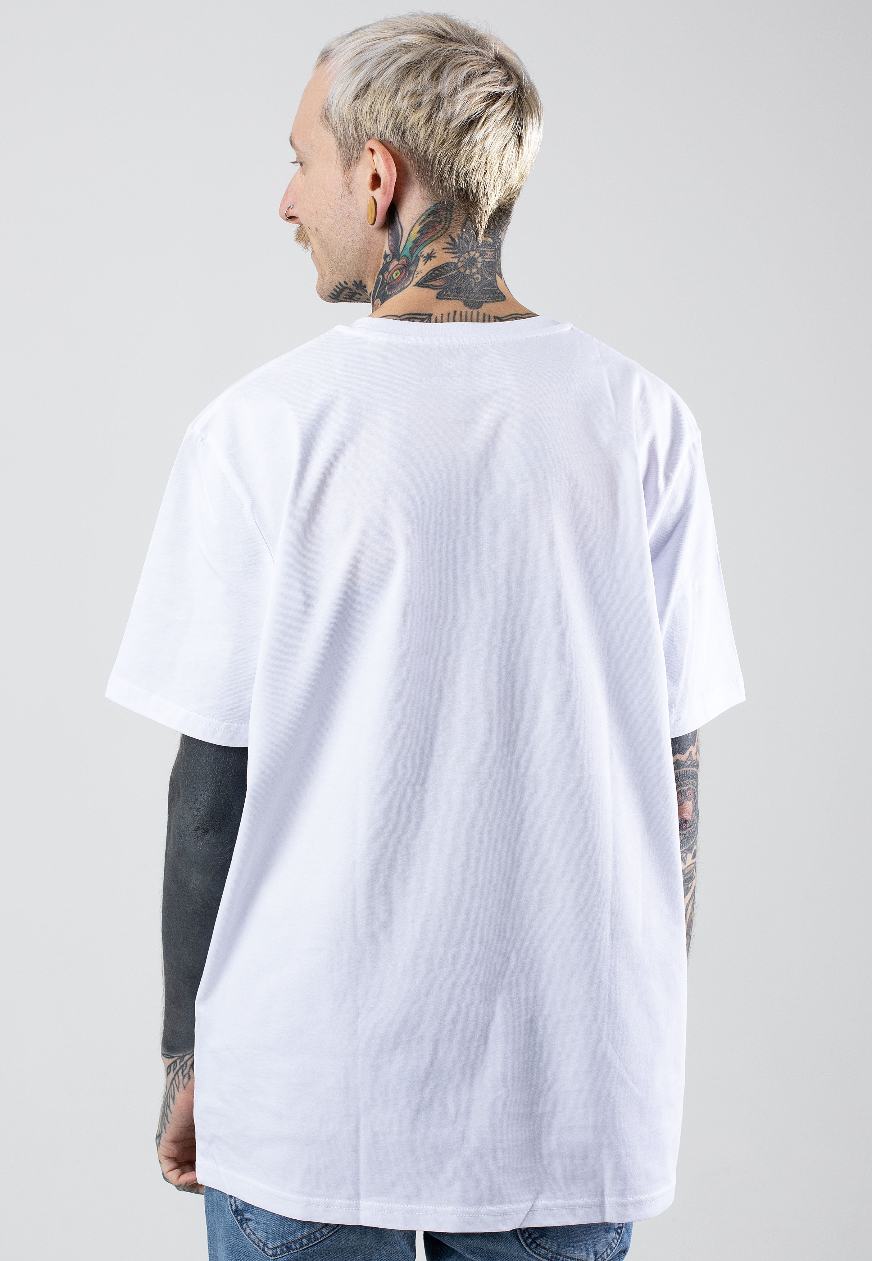 Brutal Knack - Pizza White - T-Shirt | Men-Image