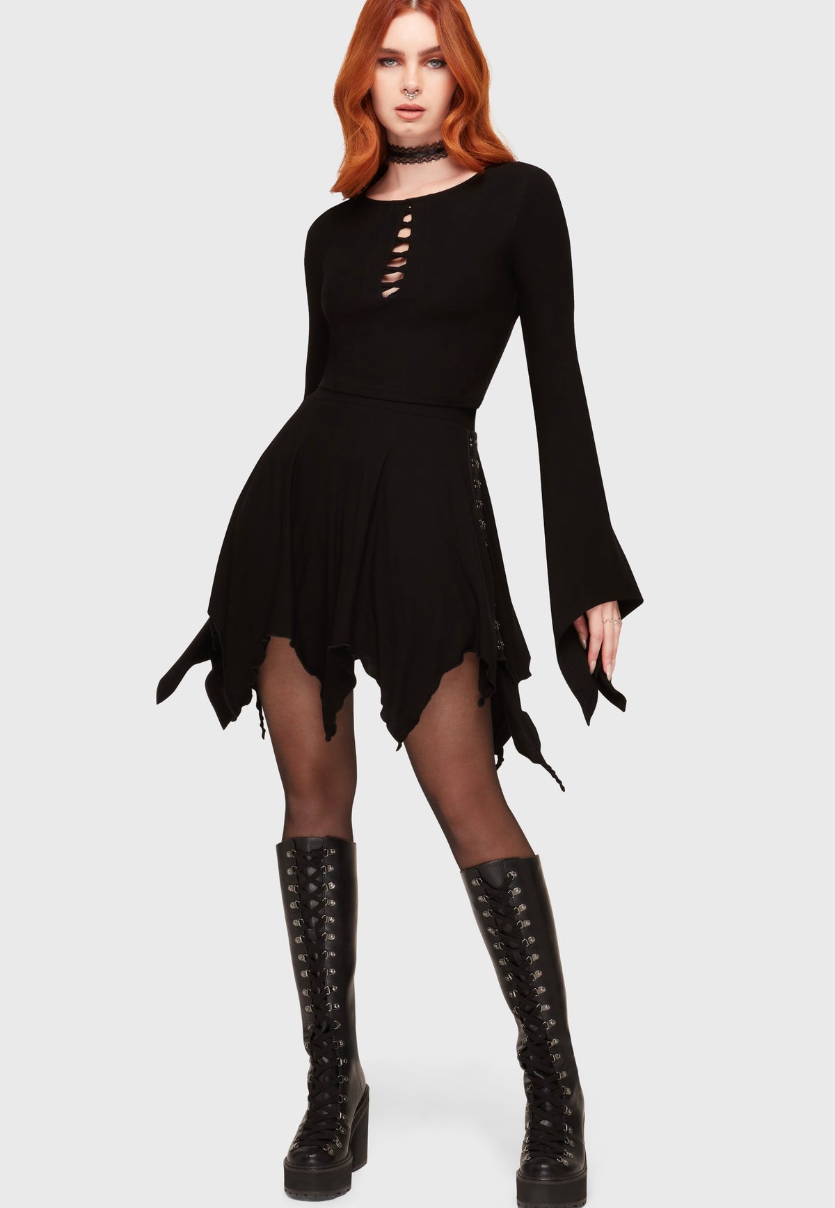 Killstar Liliths Lust Black Top