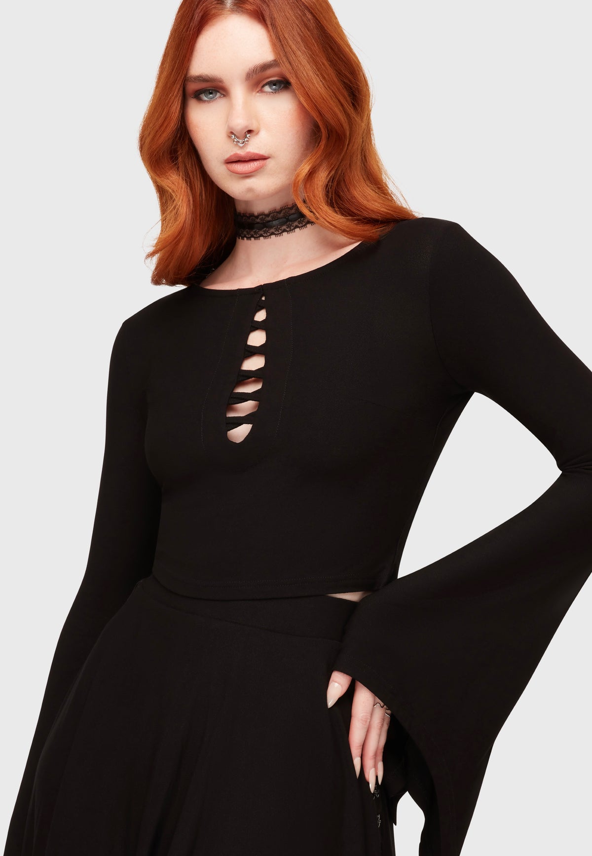 Killstar Liliths Lust Black Top