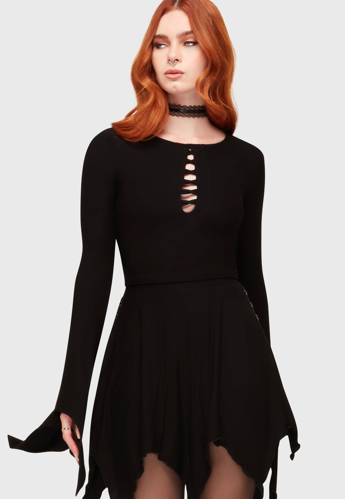 Killstar Liliths Lust Black Top