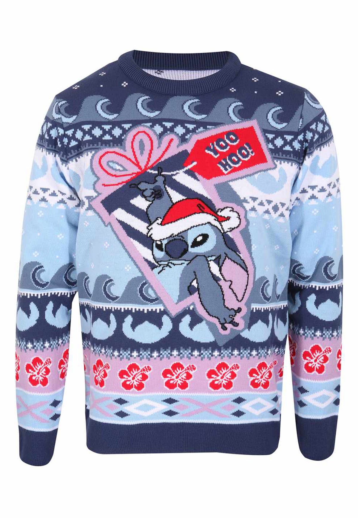 Lilo & Stitch Yoo Hoo Xmas Knit Jersey de punto