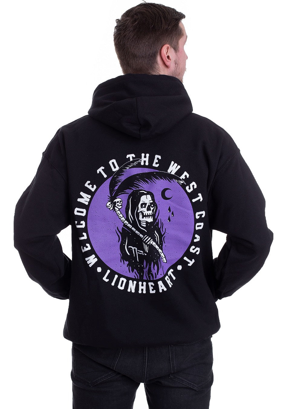 Lionheart - Purple Reaper - Hoodie | Men-Image