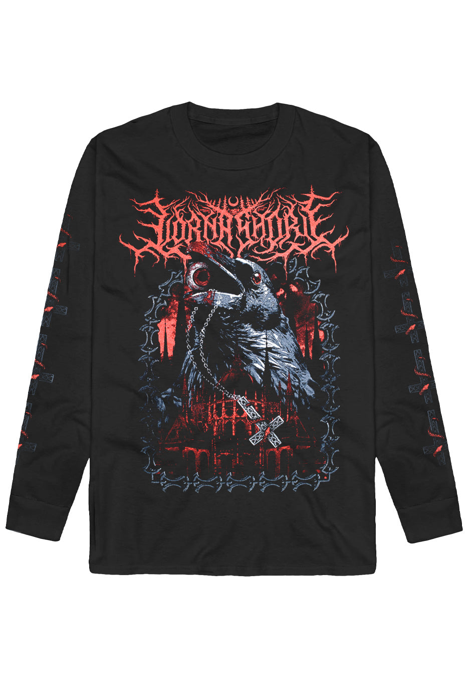 Lorna Shore - Crow - Longsleeve | Neutral-Image