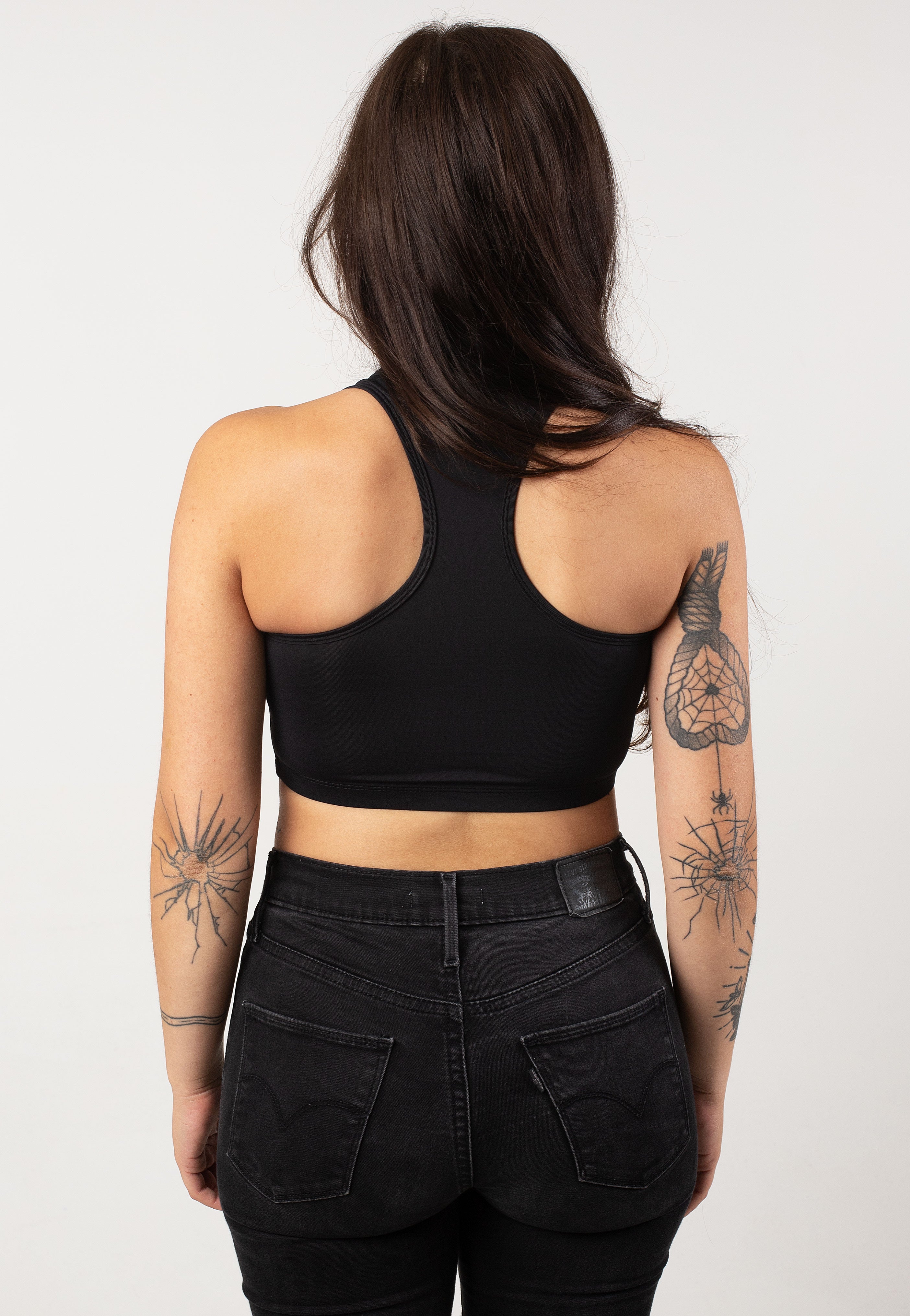 Lorna Shore - Moon Logo - Sports Bra | Women-Image