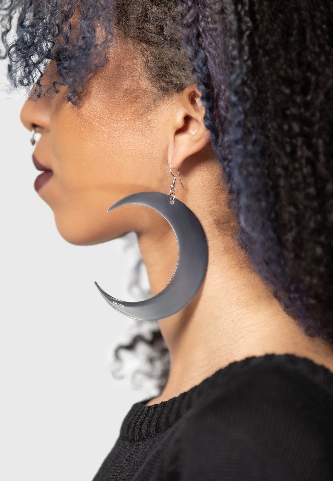 Killstar - Luna Silver - Earrings | Neutral-Image