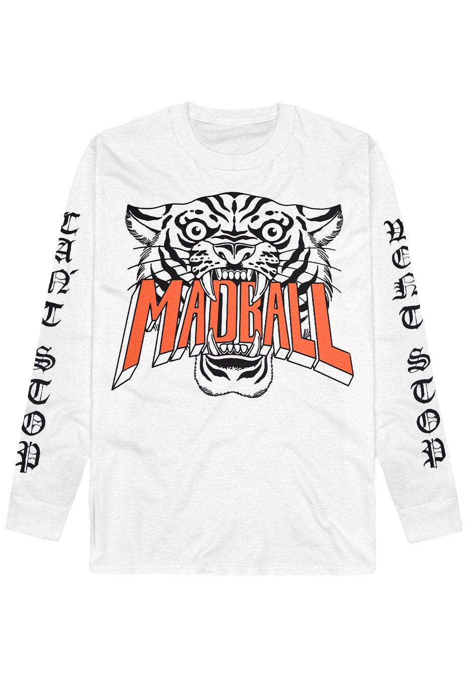 Madball - Tiger White - Longsleeve | Neutral-Image