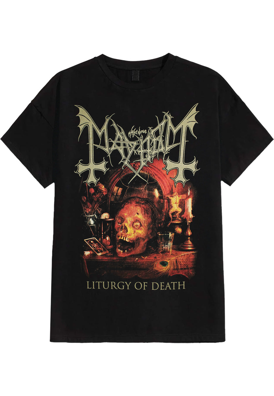 Mayhem Liturgy Of Death Camiseta