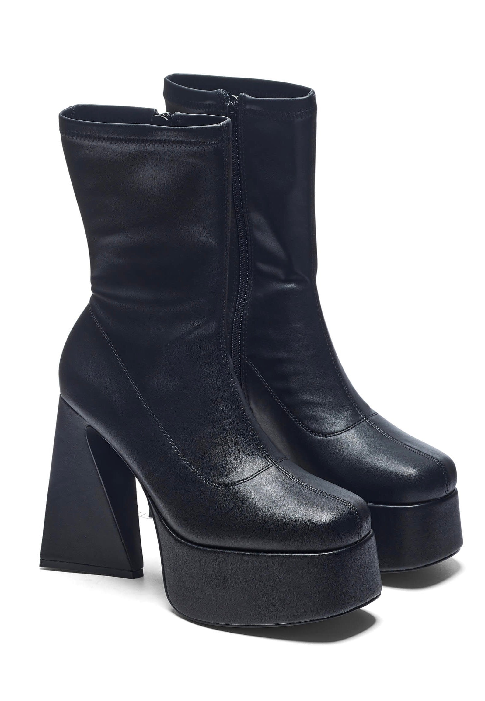 Koi Footwear Rakot Heeled Black Zapatos para chica