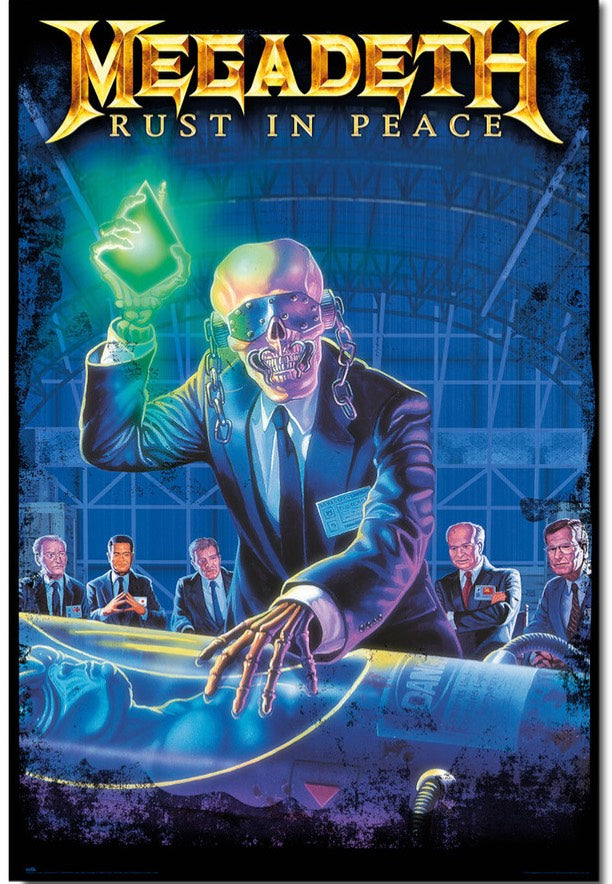 メガステ ポスター Megadeth - Rust In Peace Maxi - Poster | Nuclear Blast