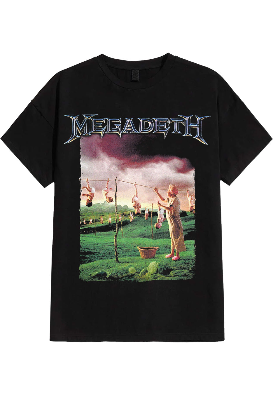 Megadeth - Youthanasia Tracklist - T-Shirt | Nuclear Blast