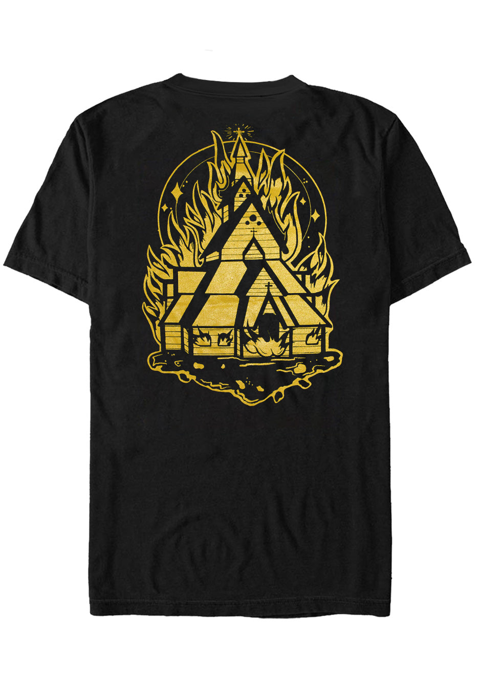 Mental Cruelty - Burning Church - T-Shirt